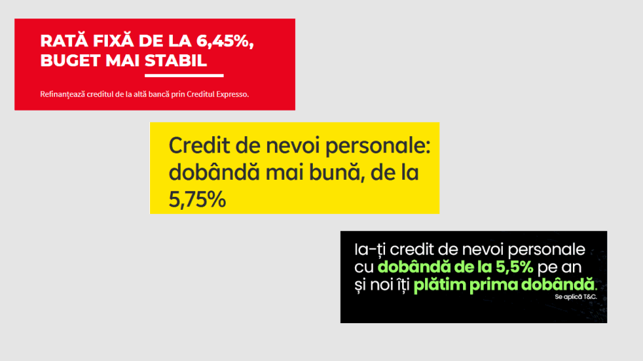 Capcana reclamelor la credite cu dobânzi foarte mici